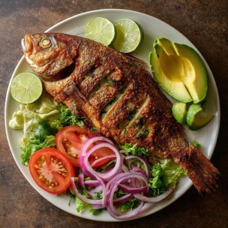 Attićké with Fried Fish