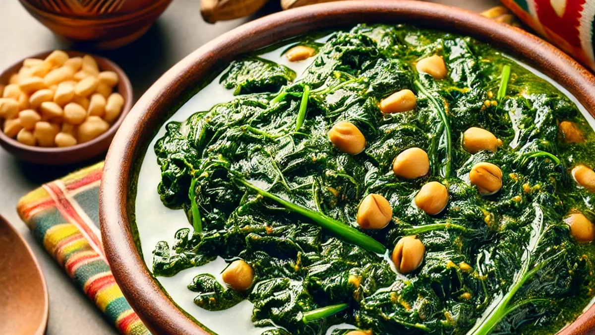 Plasas (Green Leaf Stew)